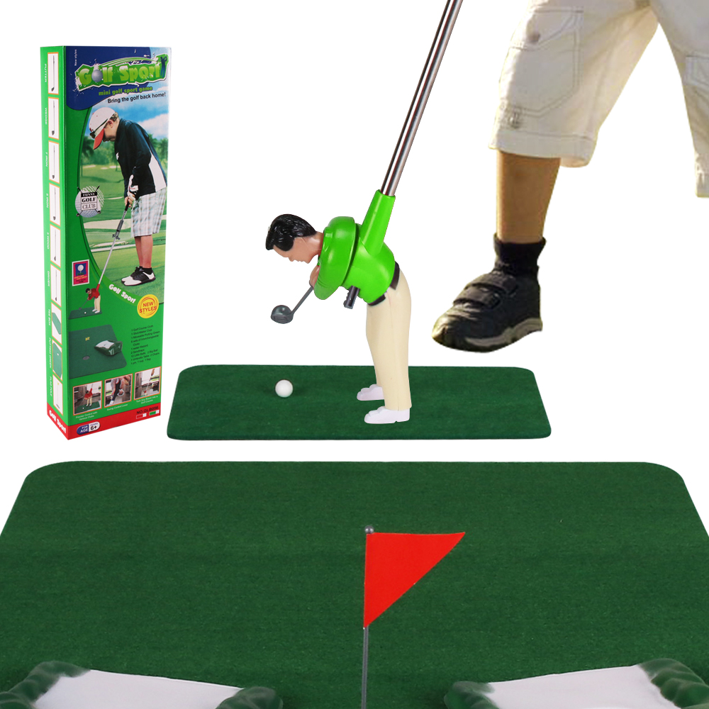 Golf Equipment Kit - Boneka Mini klub Golf anak-anak, Set